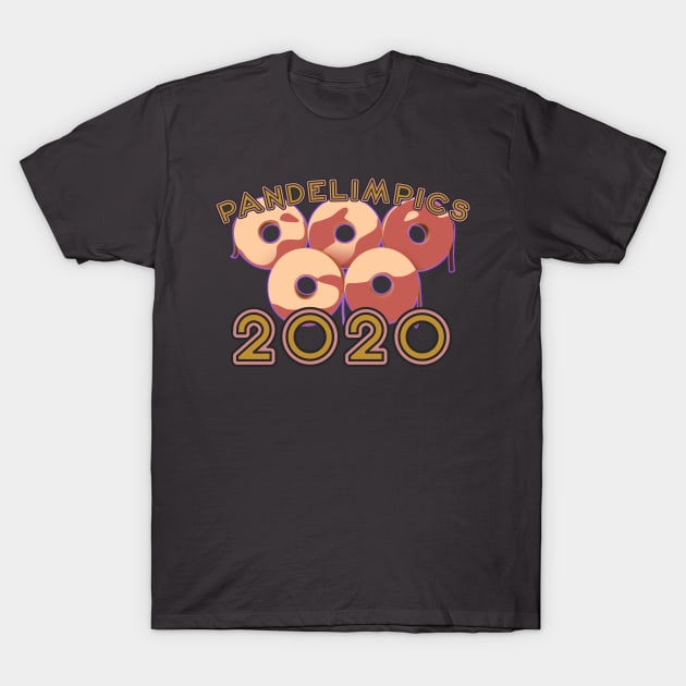 Pandelimpics 2020 T-Shirt by FurryBallBunny